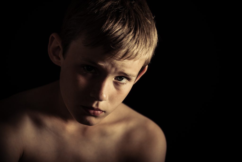 troubled boy